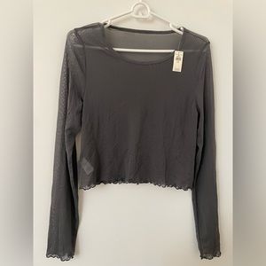 Aerie Mesh Top